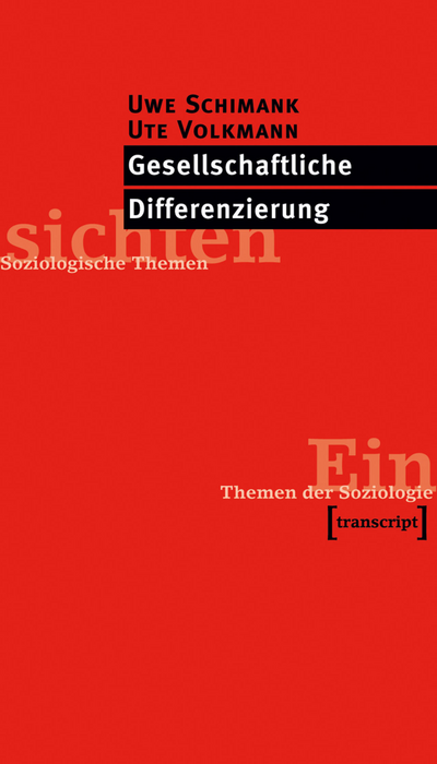 Cover des Buchs: Gesellschaftliche Differenzierung