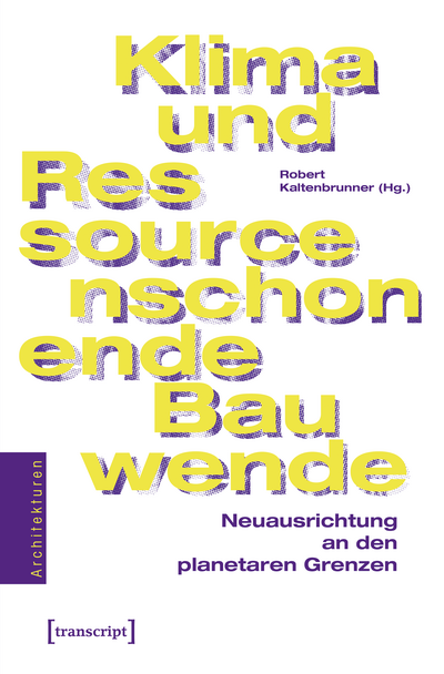 Cover of book: Klima- und ressourcenschonende Bauwende