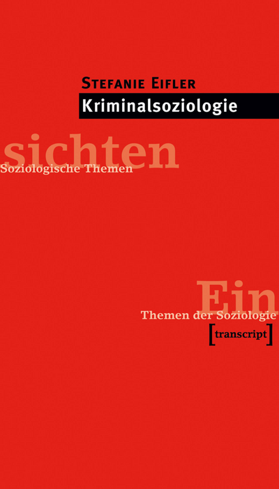 Cover des Buchs: Kriminalsoziologie