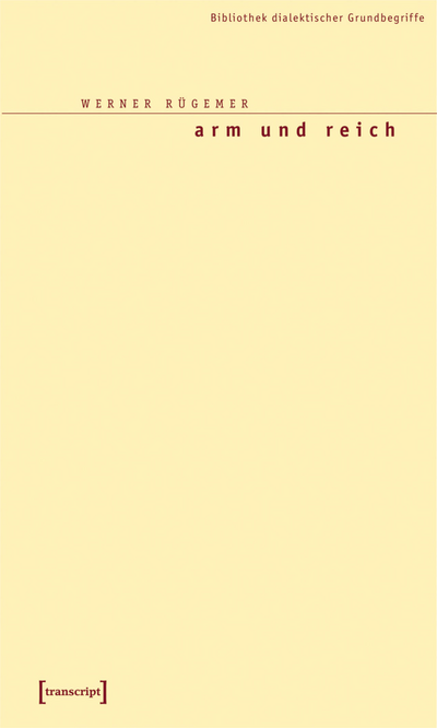 Cover des Buchs: arm und reich