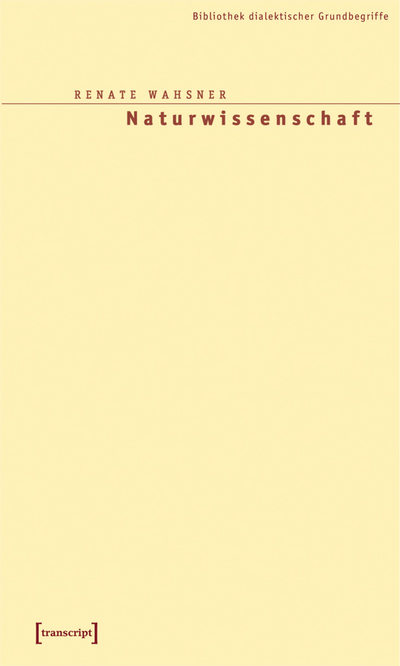 Cover des Buchs: Naturwissenschaft