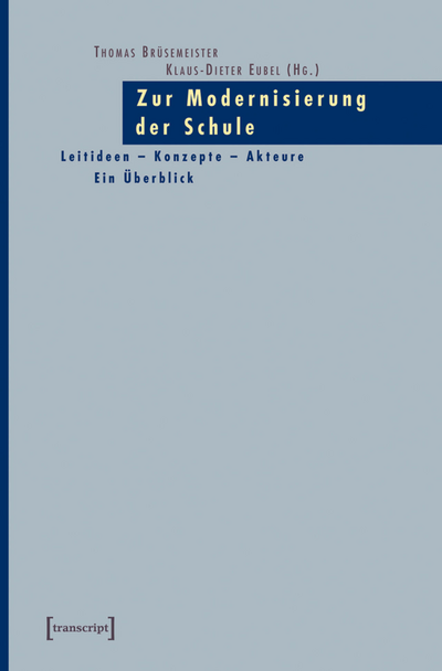 Cover of book: Zur Modernisierung der Schule