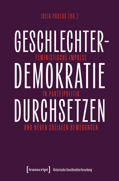 Cover of book: Geschlechterdemokratie durchsetzen