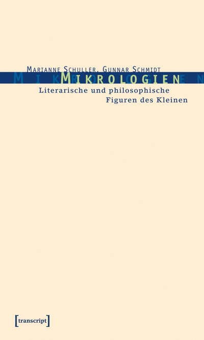 Cover of book: Mikrologien