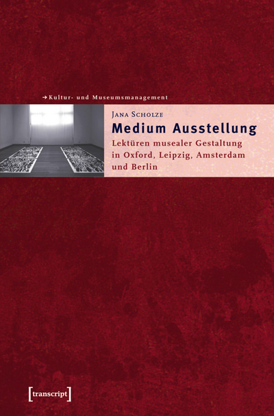 Cover des Buchs: Medium Ausstellung