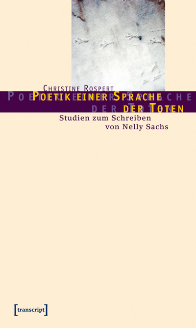 Cover of book: Poetik einer Sprache der Toten