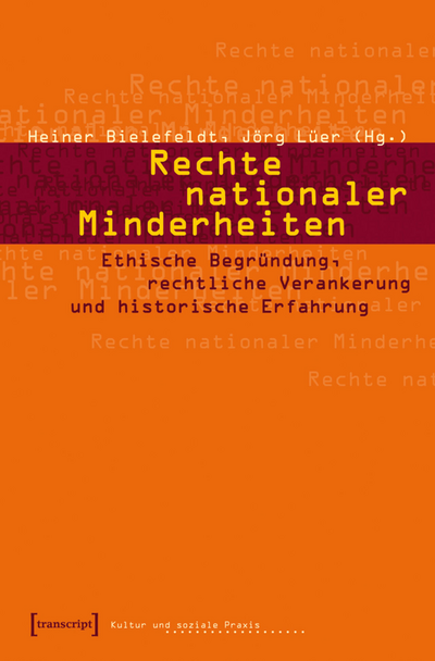 Cover des Buchs: Rechte nationaler Minderheiten