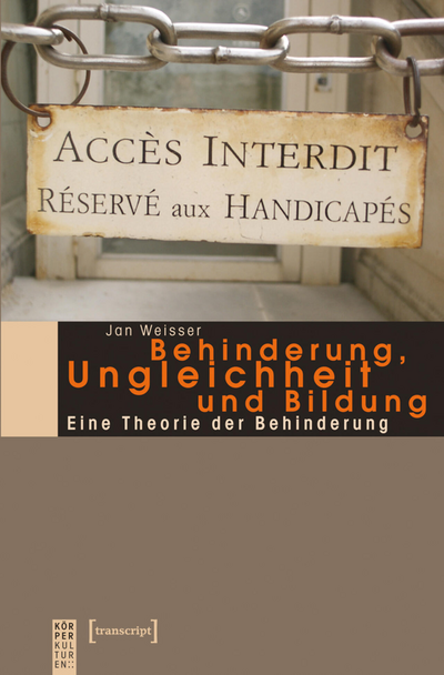 Cover of book: Behinderung, Ungleichheit und Bildung