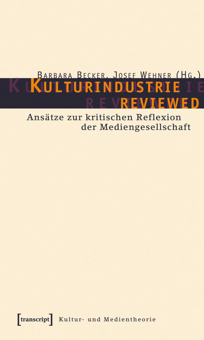 Cover des Buchs: Kulturindustrie reviewed