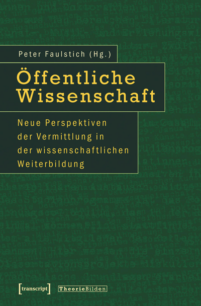 Cover des Buchs: Öffentliche Wissenschaft
