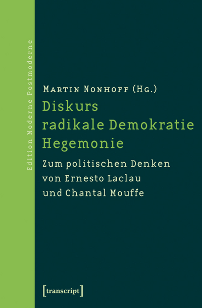 Cover des Buchs: Diskurs – radikale Demokratie – Hegemonie