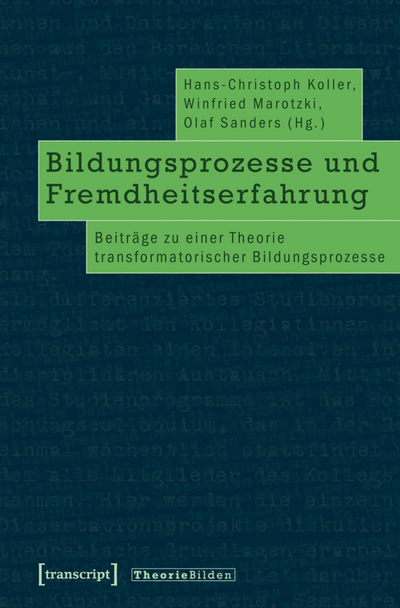 Cover des Buchs: Bildungsprozesse und Fremdheitserfahrung