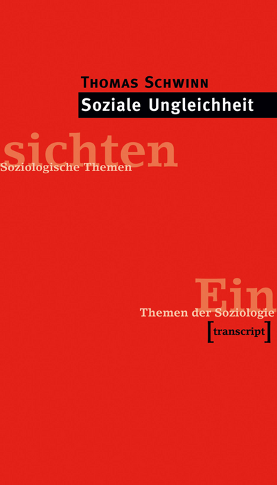 Cover des Buchs: Soziale Ungleichheit