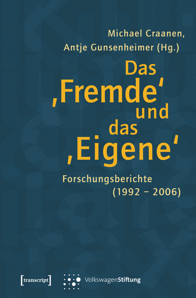 Cover des Buchs: Das 'Fremde' und das 'Eigene'