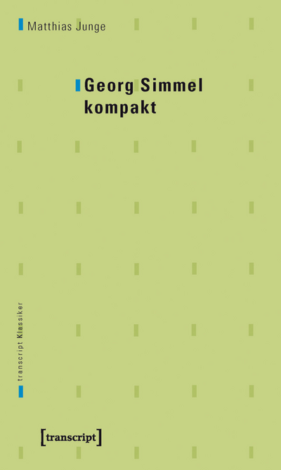 Cover of book: Georg Simmel kompakt