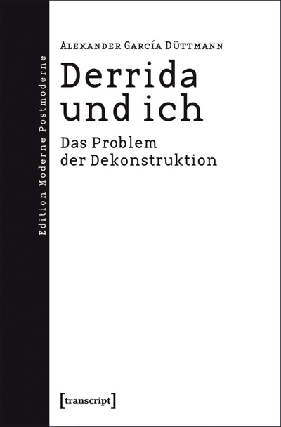 Cover des Buchs: Derrida und ich