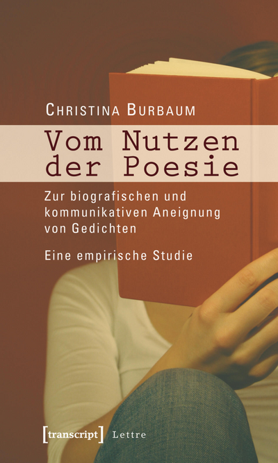 Cover of book: Vom Nutzen der Poesie