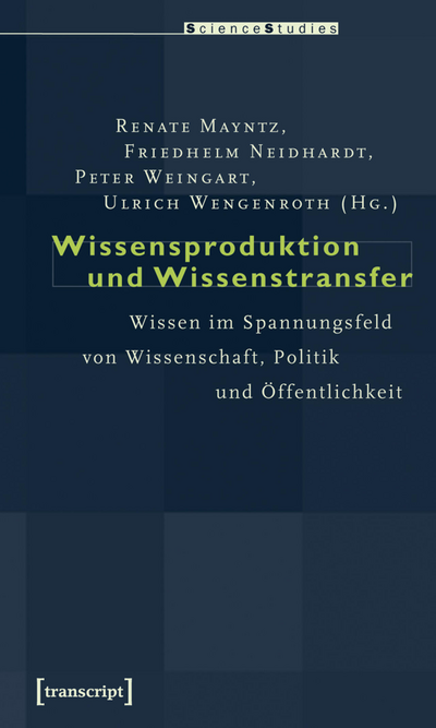 Cover of book: Wissensproduktion und Wissenstransfer