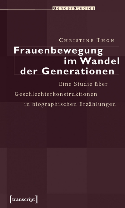 Cover of book: Frauenbewegung im Wandel der Generationen