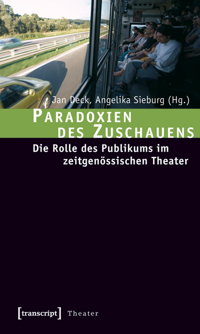 Cover of book: Paradoxien des Zuschauens