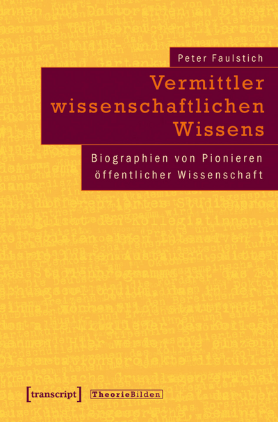 Cover des Buchs: Vermittler wissenschaftlichen Wissens