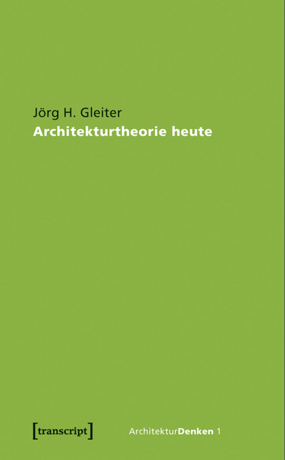 Cover des Buchs: Architekturtheorie heute