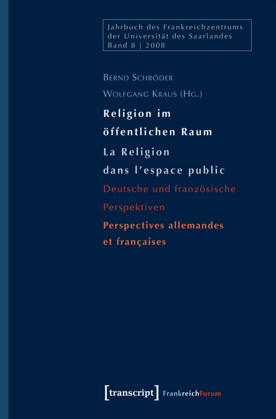 Cover des Buchs: Religion im öffentlichen Raum / La Religion dans l'espace public