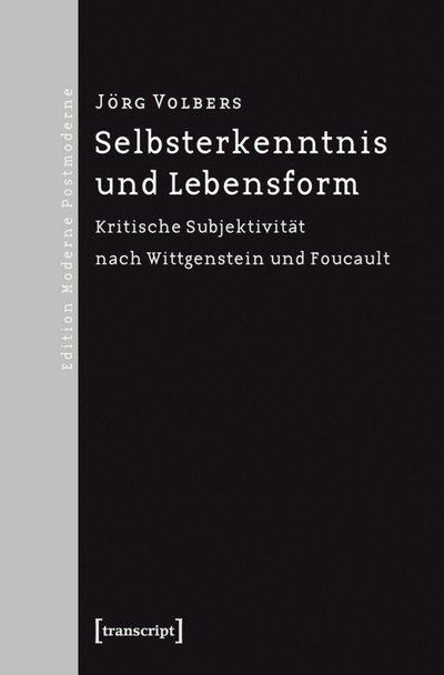 Cover of book: Selbsterkenntnis und Lebensform