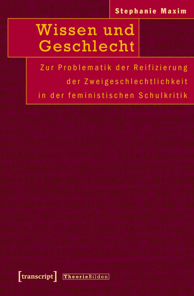 Cover des Buchs: Wissen und Geschlecht