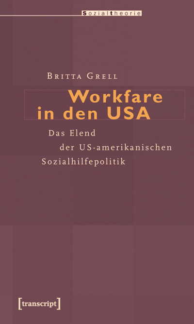 Cover des Buchs: Workfare in den USA