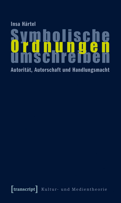Cover des Buchs: Symbolische Ordnungen umschreiben