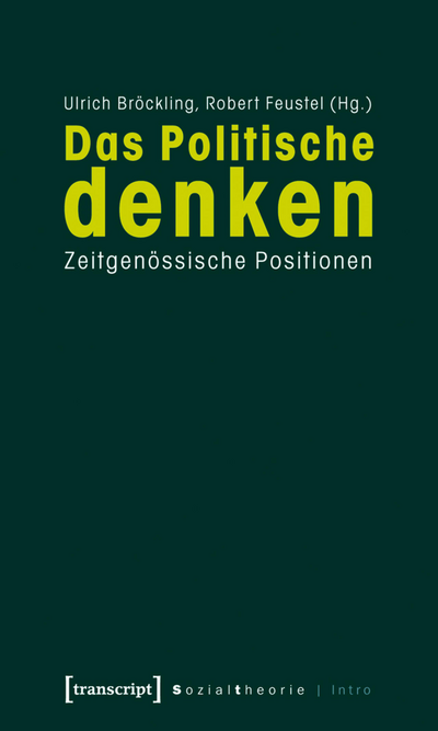 Cover des Buchs: Das Politische denken