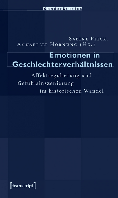Cover of book: Emotionen in Geschlechterverhältnissen