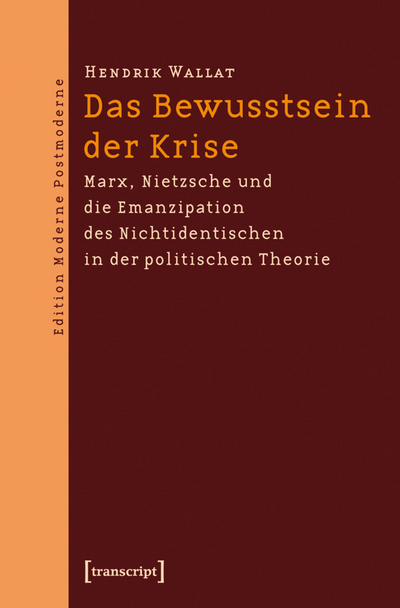 Cover of book: Das Bewusstsein der Krise