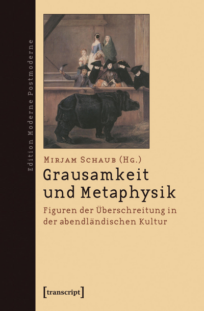 Cover of book: Grausamkeit und Metaphysik