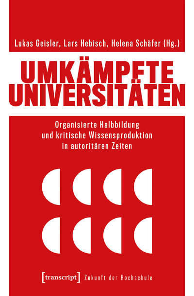Cover of book: Umkämpfte Universitäten