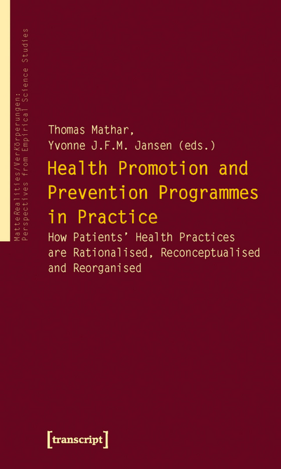Cover des Buchs: Health Promotion and Prevention Programmes in Practice