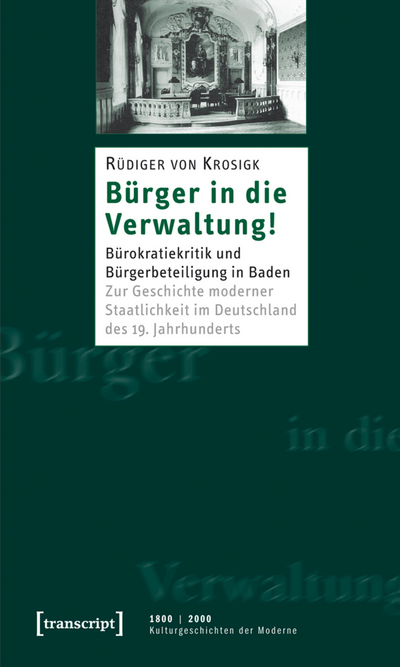 Cover des Buchs: Bürger in die Verwaltung!