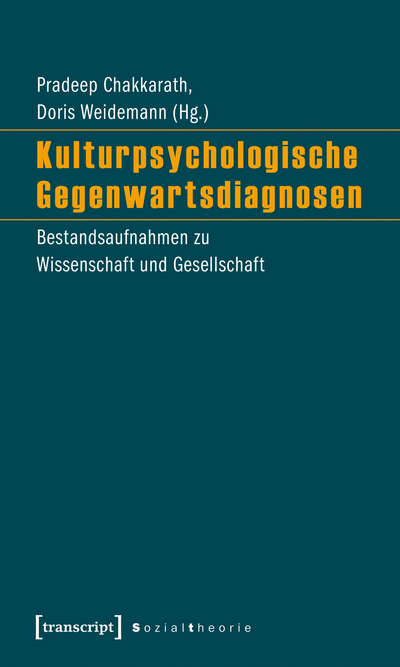 Cover of book: Kulturpsychologische Gegenwartsdiagnosen