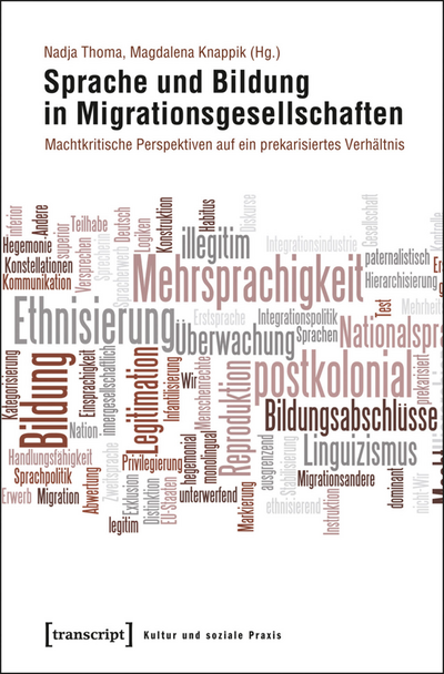Cover des Buchs: Sprache und Bildung in Migrationsgesellschaften
