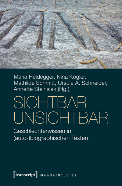 Cover of book: sichtbar unsichtbar