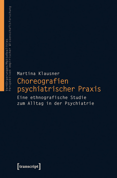 Cover des Buchs: Choreografien psychiatrischer Praxis