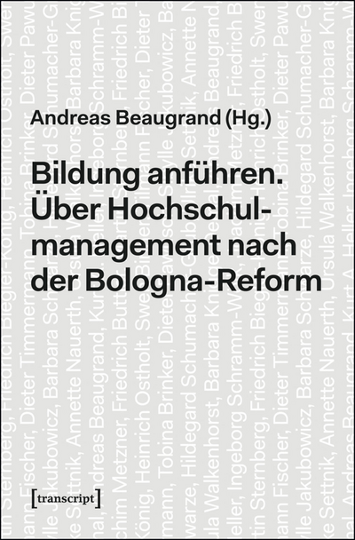 Cover des Buchs: Bildung anführen