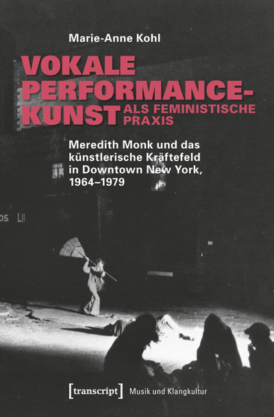 Cover of book: Vokale Performancekunst als feministische Praxis