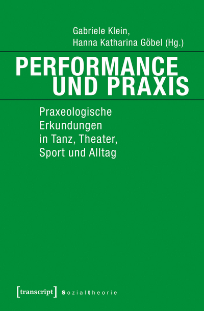 Cover of book: Performance und Praxis