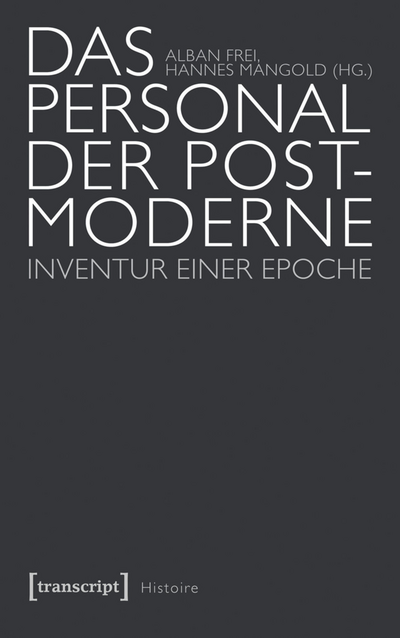 Cover des Buchs: Das Personal der Postmoderne