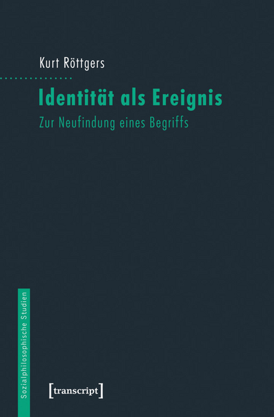 Cover des Buchs: Identität als Ereignis
