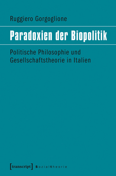 Cover of book: Paradoxien der Biopolitik