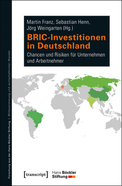 Cover des Buchs: BRIC-Investitionen in Deutschland