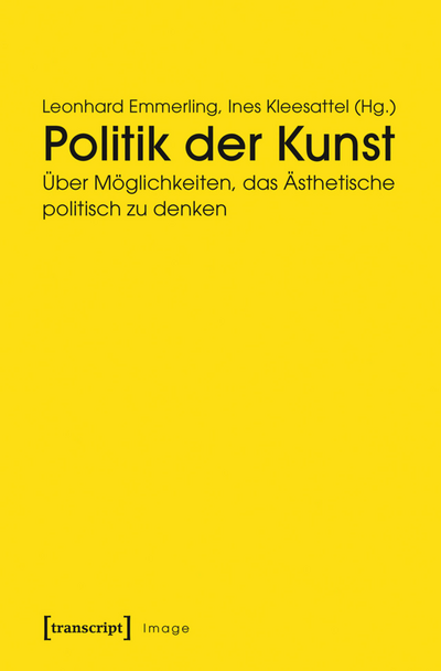 Cover des Buchs: Politik der Kunst